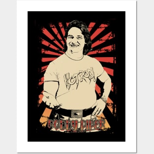 Roddy Piper Retro Vintage Aesthetic Posters and Art